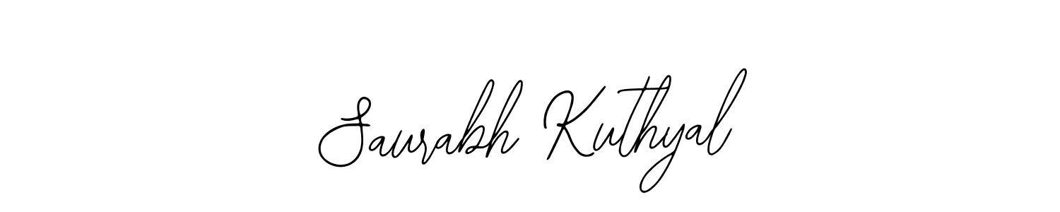 Create a beautiful signature design for name Saurabh Kuthyal. With this signature (Bearetta-2O07w) fonts, you can make a handwritten signature for free. Saurabh Kuthyal signature style 12 images and pictures png