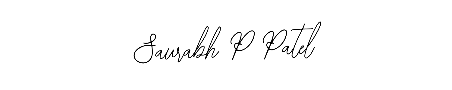 This is the best signature style for the Saurabh P Patel name. Also you like these signature font (Bearetta-2O07w). Mix name signature. Saurabh P Patel signature style 12 images and pictures png