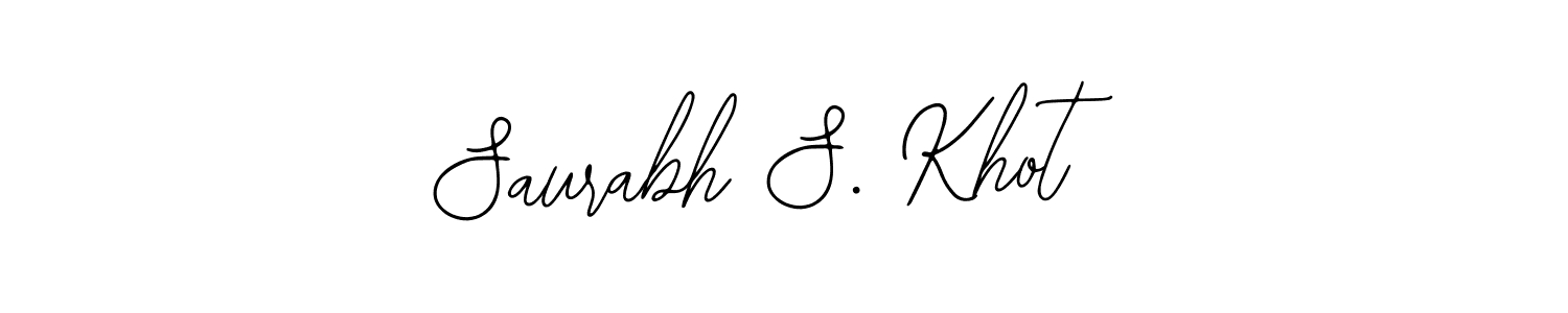 Also we have Saurabh S. Khot name is the best signature style. Create professional handwritten signature collection using Bearetta-2O07w autograph style. Saurabh S. Khot signature style 12 images and pictures png