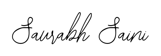 A dynamic signature style for Saurabh Saini using Bearetta-2O07w script. Designed to look authentic, handwritten, and professional. Saurabh Saini signature style 12 images and pictures png