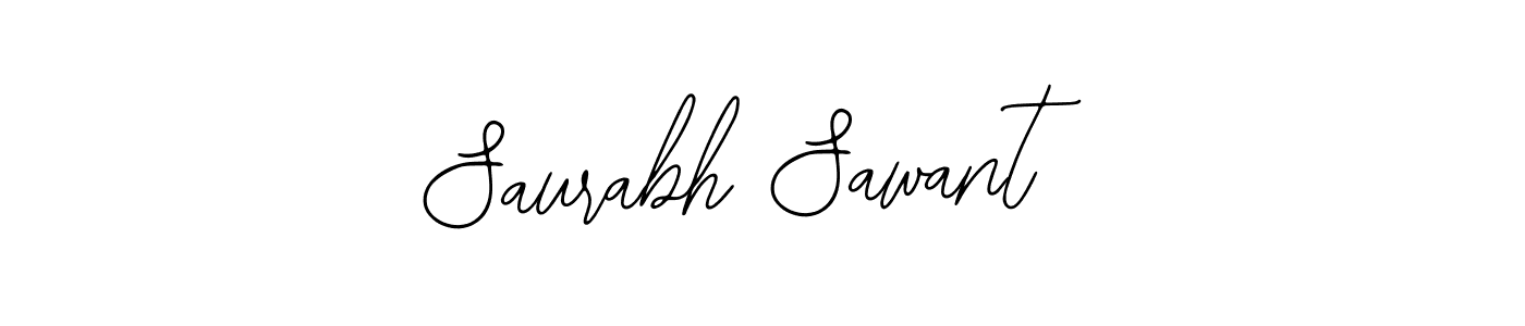 How to make Saurabh Sawant signature? Bearetta-2O07w is a professional autograph style. Create handwritten signature for Saurabh Sawant name. Saurabh Sawant signature style 12 images and pictures png