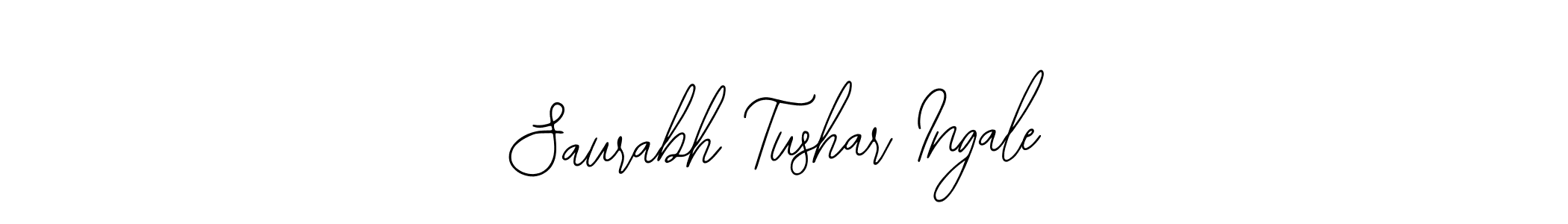 It looks lik you need a new signature style for name Saurabh Tushar Ingale. Design unique handwritten (Bearetta-2O07w) signature with our free signature maker in just a few clicks. Saurabh Tushar Ingale signature style 12 images and pictures png