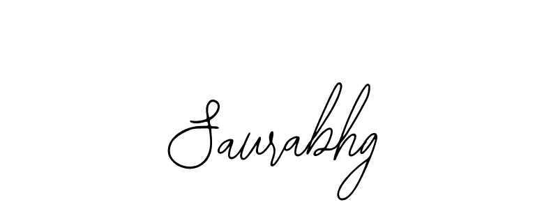 Use a signature maker to create a handwritten signature online. With this signature software, you can design (Bearetta-2O07w) your own signature for name Saurabhg. Saurabhg signature style 12 images and pictures png