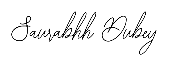 Explore multiple handwriting variations for Saurabhh Dubey including this stunning Bearetta-2O07w design. Free to use across all platforms. Saurabhh Dubey signature style 12 images and pictures png