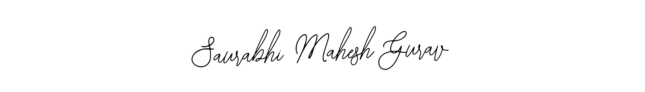 Also You can easily find your signature by using the search form. We will create Saurabhi Mahesh Gurav name handwritten signature images for you free of cost using Bearetta-2O07w sign style. Saurabhi Mahesh Gurav signature style 12 images and pictures png