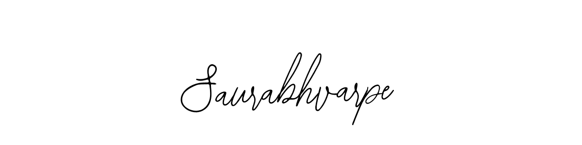 Bearetta-2O07w is a professional signature style that is perfect for those who want to add a touch of class to their signature. It is also a great choice for those who want to make their signature more unique. Get Saurabhvarpe name to fancy signature for free. Saurabhvarpe signature style 12 images and pictures png