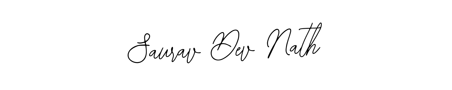 Design your own signature with our free online signature maker. With this signature software, you can create a handwritten (Bearetta-2O07w) signature for name Saurav Dev Nath. Saurav Dev Nath signature style 12 images and pictures png