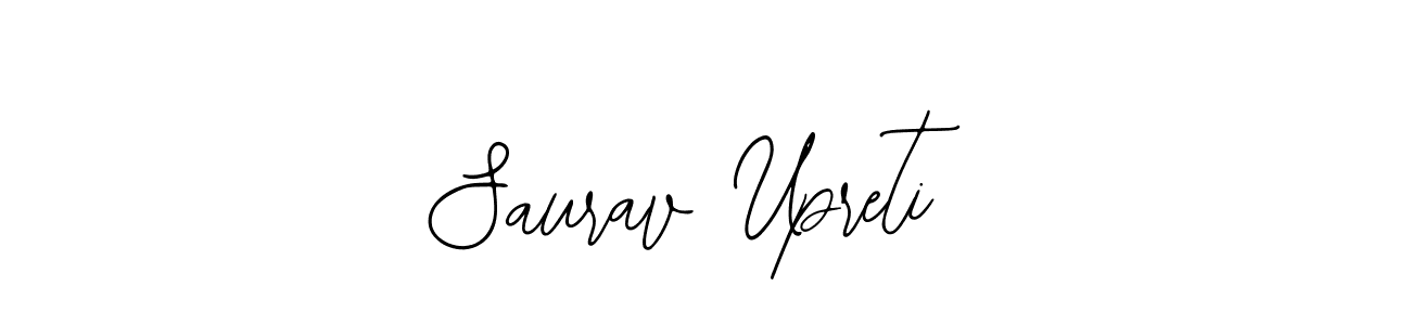 Similarly Bearetta-2O07w is the best handwritten signature design. Signature creator online .You can use it as an online autograph creator for name Saurav Upreti. Saurav Upreti signature style 12 images and pictures png