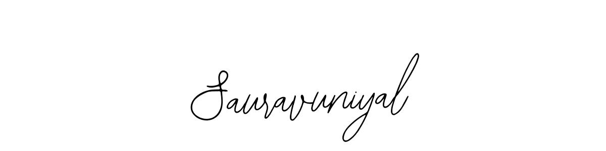 It looks lik you need a new signature style for name Sauravuniyal. Design unique handwritten (Bearetta-2O07w) signature with our free signature maker in just a few clicks. Sauravuniyal signature style 12 images and pictures png