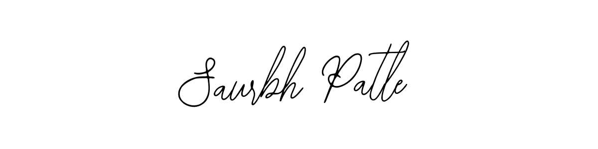 The best way (Bearetta-2O07w) to make a short signature is to pick only two or three words in your name. The name Saurbh Patle include a total of six letters. For converting this name. Saurbh Patle signature style 12 images and pictures png