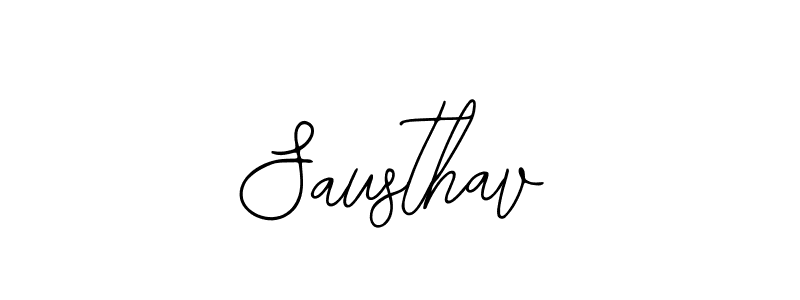 Design your own signature with our free online signature maker. With this signature software, you can create a handwritten (Bearetta-2O07w) signature for name Sausthav. Sausthav signature style 12 images and pictures png