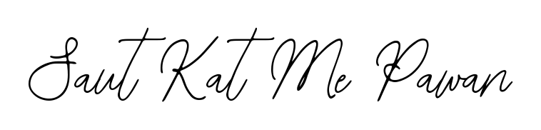 Express your personality with a custom Saut Kat Me Pawan signature crafted with Bearetta-2O07w typography. Free transparent PNG download available. Saut Kat Me Pawan signature style 12 images and pictures png