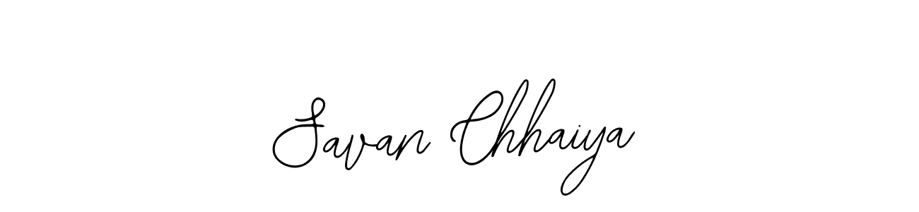 Make a beautiful signature design for name Savan Chhaiya. With this signature (Bearetta-2O07w) style, you can create a handwritten signature for free. Savan Chhaiya signature style 12 images and pictures png