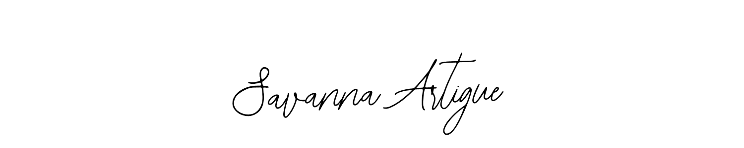 Design your own signature with our free online signature maker. With this signature software, you can create a handwritten (Bearetta-2O07w) signature for name Savanna Artigue. Savanna Artigue signature style 12 images and pictures png