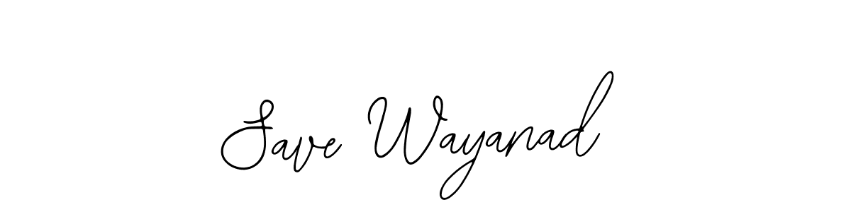 Make a short Save Wayanad signature style. Manage your documents anywhere anytime using Bearetta-2O07w. Create and add eSignatures, submit forms, share and send files easily. Save Wayanad signature style 12 images and pictures png