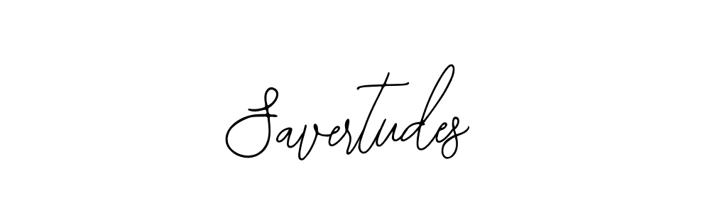 Create a beautiful signature design for name Savertudes. With this signature (Bearetta-2O07w) fonts, you can make a handwritten signature for free. Savertudes signature style 12 images and pictures png