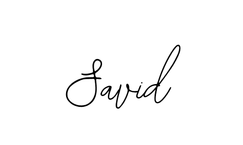 Also we have Savid name is the best signature style. Create professional handwritten signature collection using Bearetta-2O07w autograph style. Savid signature style 12 images and pictures png