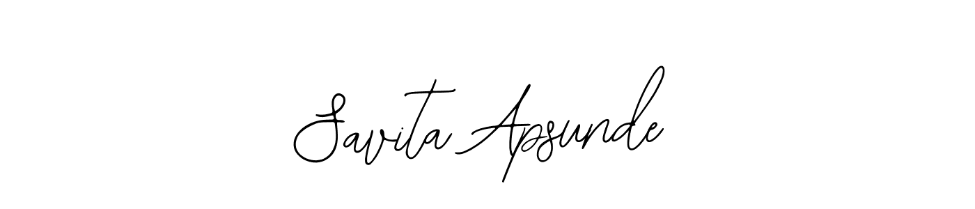 This is the best signature style for the Savita Apsunde name. Also you like these signature font (Bearetta-2O07w). Mix name signature. Savita Apsunde signature style 12 images and pictures png