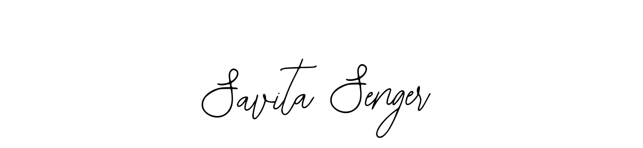 This is the best signature style for the Savita Senger name. Also you like these signature font (Bearetta-2O07w). Mix name signature. Savita Senger signature style 12 images and pictures png