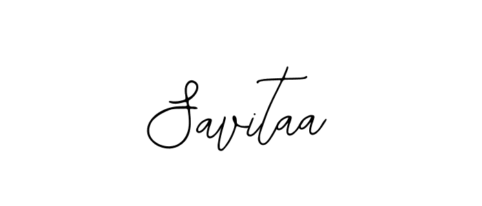 You should practise on your own different ways (Bearetta-2O07w) to write your name (Savitaa) in signature. don't let someone else do it for you. Savitaa signature style 12 images and pictures png