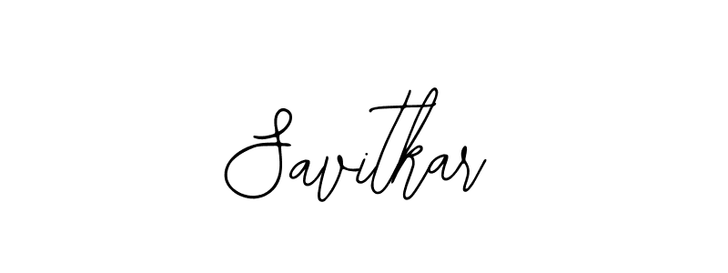 Use a signature maker to create a handwritten signature online. With this signature software, you can design (Bearetta-2O07w) your own signature for name Savitkar. Savitkar signature style 12 images and pictures png