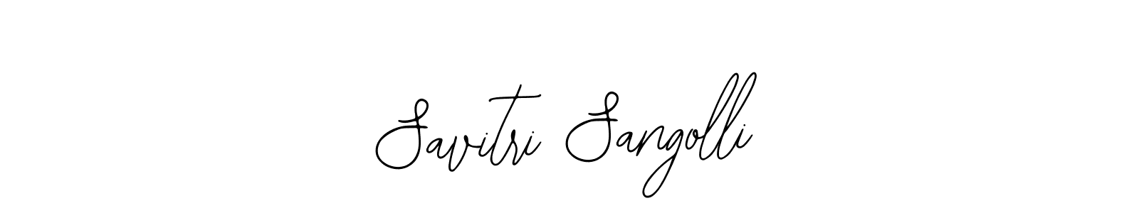 This is the best signature style for the Savitri Sangolli name. Also you like these signature font (Bearetta-2O07w). Mix name signature. Savitri Sangolli signature style 12 images and pictures png