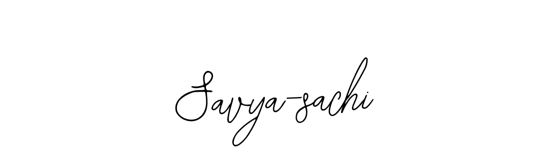 How to make Savya-sachi signature? Bearetta-2O07w is a professional autograph style. Create handwritten signature for Savya-sachi name. Savya-sachi signature style 12 images and pictures png