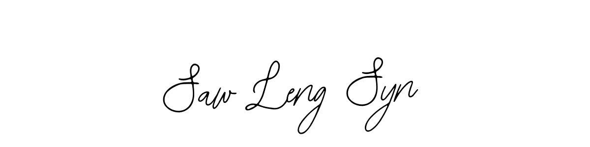 See photos of Saw Leng Syn official signature by Spectra . Check more albums & portfolios. Read reviews & check more about Bearetta-2O07w font. Saw Leng Syn signature style 12 images and pictures png