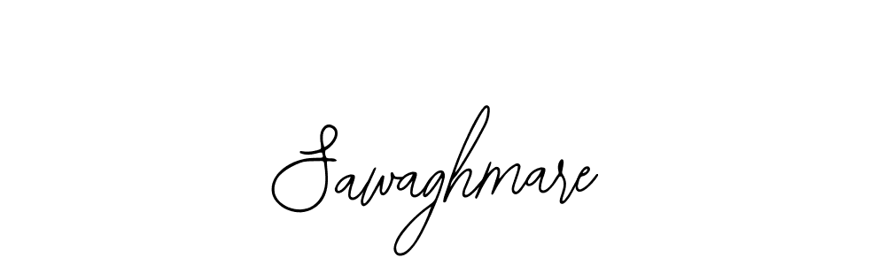 How to make Sawaghmare signature? Bearetta-2O07w is a professional autograph style. Create handwritten signature for Sawaghmare name. Sawaghmare signature style 12 images and pictures png