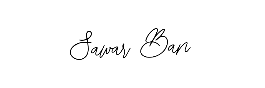 The best way (Bearetta-2O07w) to make a short signature is to pick only two or three words in your name. The name Sawar Ban include a total of six letters. For converting this name. Sawar Ban signature style 12 images and pictures png