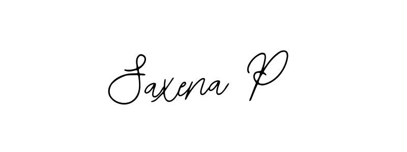 The best way (Bearetta-2O07w) to make a short signature is to pick only two or three words in your name. The name Saxena P include a total of six letters. For converting this name. Saxena P signature style 12 images and pictures png