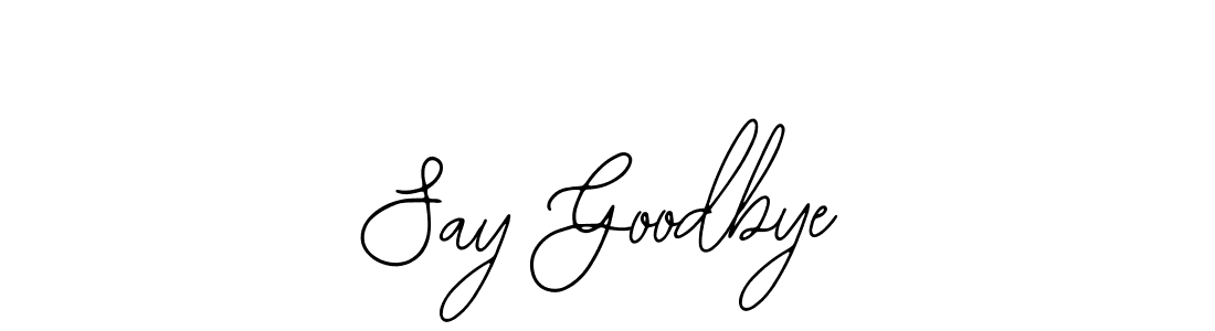 Here are the top 10 professional signature styles for the name Say Goodbye. These are the best autograph styles you can use for your name. Say Goodbye signature style 12 images and pictures png
