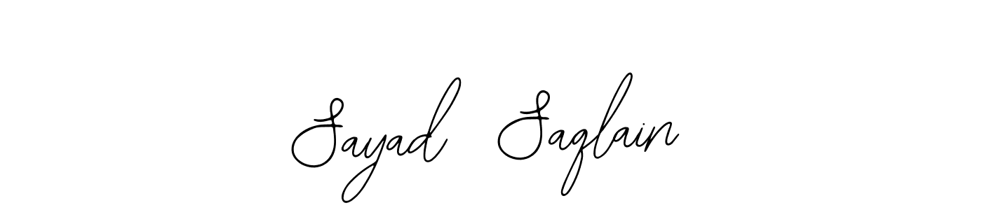 Once you've used our free online signature maker to create your best signature Bearetta-2O07w style, it's time to enjoy all of the benefits that Sayad  Saqlain name signing documents. Sayad  Saqlain signature style 12 images and pictures png
