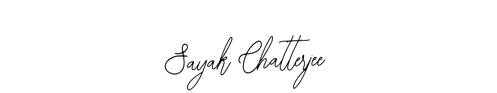 Sayak Chatterjee stylish signature style. Best Handwritten Sign (Bearetta-2O07w) for my name. Handwritten Signature Collection Ideas for my name Sayak Chatterjee. Sayak Chatterjee signature style 12 images and pictures png