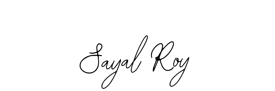 Similarly Bearetta-2O07w is the best handwritten signature design. Signature creator online .You can use it as an online autograph creator for name Sayal Roy. Sayal Roy signature style 12 images and pictures png