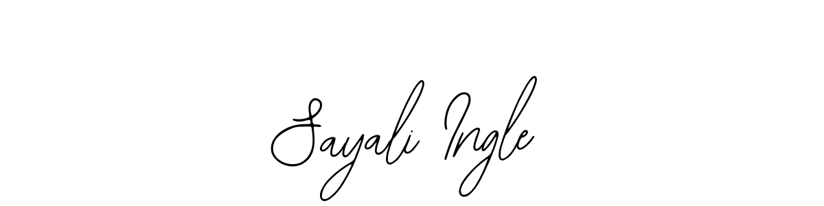 Similarly Bearetta-2O07w is the best handwritten signature design. Signature creator online .You can use it as an online autograph creator for name Sayali Ingle. Sayali Ingle signature style 12 images and pictures png