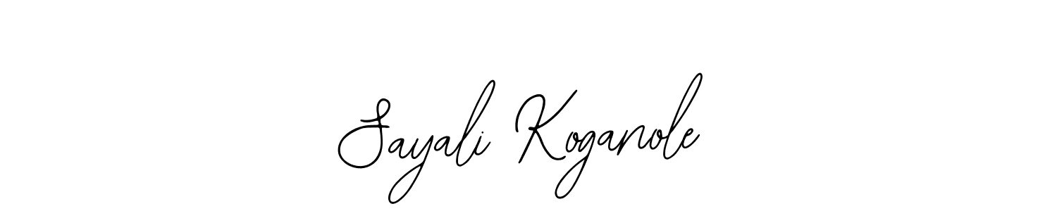 Here are the top 10 professional signature styles for the name Sayali Koganole. These are the best autograph styles you can use for your name. Sayali Koganole signature style 12 images and pictures png