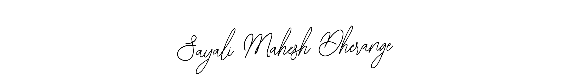 if you are searching for the best signature style for your name Sayali Mahesh Dherange. so please give up your signature search. here we have designed multiple signature styles  using Bearetta-2O07w. Sayali Mahesh Dherange signature style 12 images and pictures png