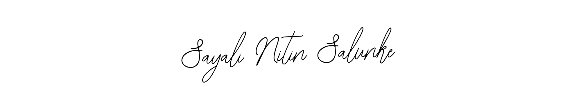 See photos of Sayali Nitin Salunke official signature by Spectra . Check more albums & portfolios. Read reviews & check more about Bearetta-2O07w font. Sayali Nitin Salunke signature style 12 images and pictures png