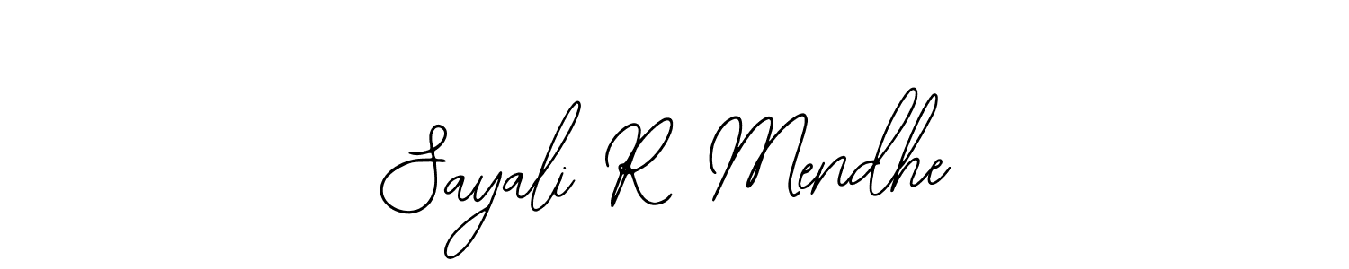 It looks lik you need a new signature style for name Sayali R Mendhe. Design unique handwritten (Bearetta-2O07w) signature with our free signature maker in just a few clicks. Sayali R Mendhe signature style 12 images and pictures png