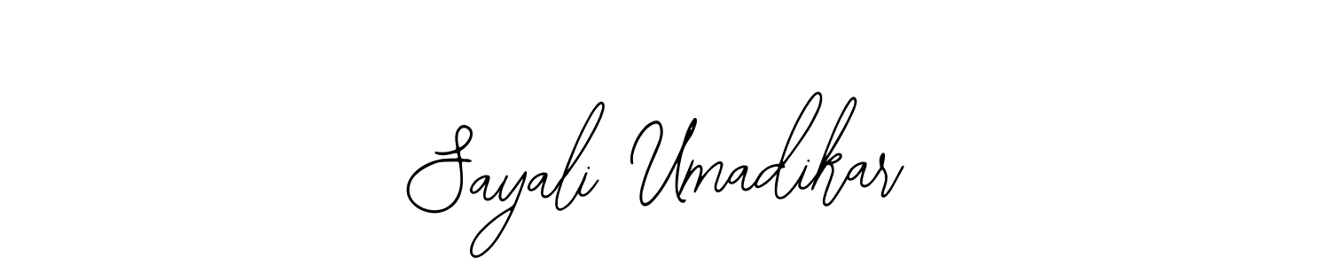 Use a signature maker to create a handwritten signature online. With this signature software, you can design (Bearetta-2O07w) your own signature for name Sayali Umadikar. Sayali Umadikar signature style 12 images and pictures png