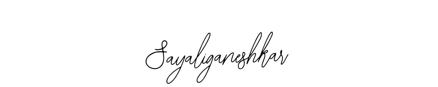 How to Draw Sayaliganeshkar signature style? Bearetta-2O07w is a latest design signature styles for name Sayaliganeshkar. Sayaliganeshkar signature style 12 images and pictures png