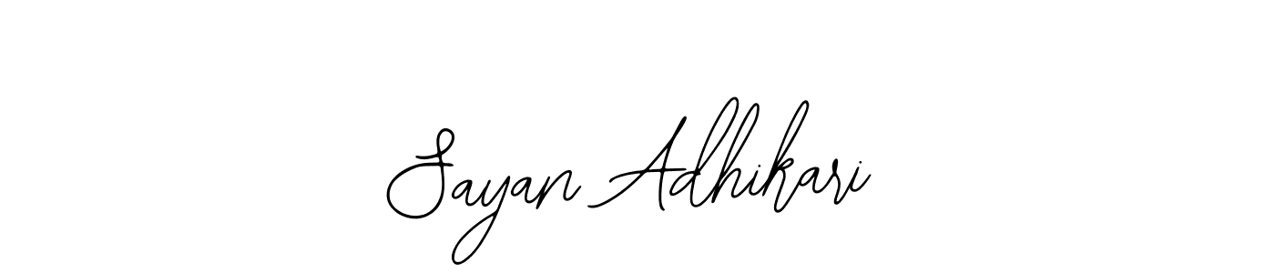 Make a beautiful signature design for name Sayan Adhikari. With this signature (Bearetta-2O07w) style, you can create a handwritten signature for free. Sayan Adhikari signature style 12 images and pictures png