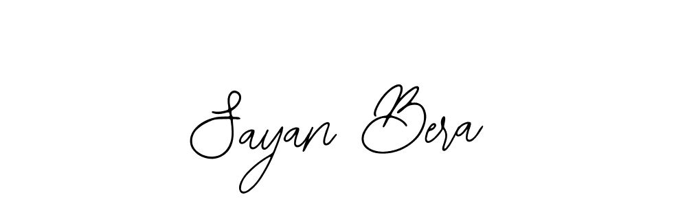 The best way (Bearetta-2O07w) to make a short signature is to pick only two or three words in your name. The name Sayan Bera include a total of six letters. For converting this name. Sayan Bera signature style 12 images and pictures png