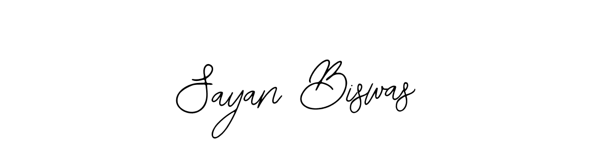 How to make Sayan Biswas signature? Bearetta-2O07w is a professional autograph style. Create handwritten signature for Sayan Biswas name. Sayan Biswas signature style 12 images and pictures png