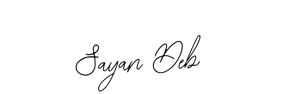 Similarly Bearetta-2O07w is the best handwritten signature design. Signature creator online .You can use it as an online autograph creator for name Sayan Deb. Sayan Deb signature style 12 images and pictures png