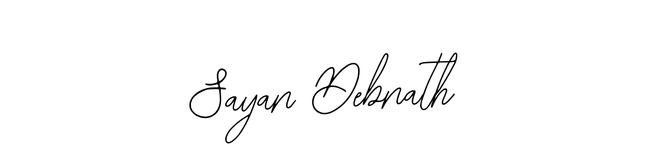 Create a beautiful signature design for name Sayan Debnath. With this signature (Bearetta-2O07w) fonts, you can make a handwritten signature for free. Sayan Debnath signature style 12 images and pictures png
