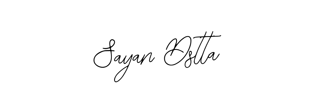 Bearetta-2O07w is a professional signature style that is perfect for those who want to add a touch of class to their signature. It is also a great choice for those who want to make their signature more unique. Get Sayan Dstta name to fancy signature for free. Sayan Dstta signature style 12 images and pictures png