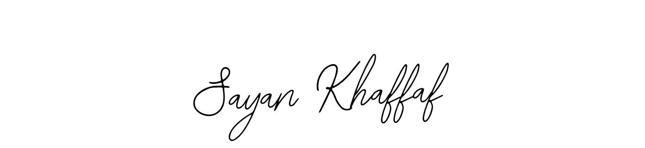 Once you've used our free online signature maker to create your best signature Bearetta-2O07w style, it's time to enjoy all of the benefits that Sayan Khaffaf name signing documents. Sayan Khaffaf signature style 12 images and pictures png