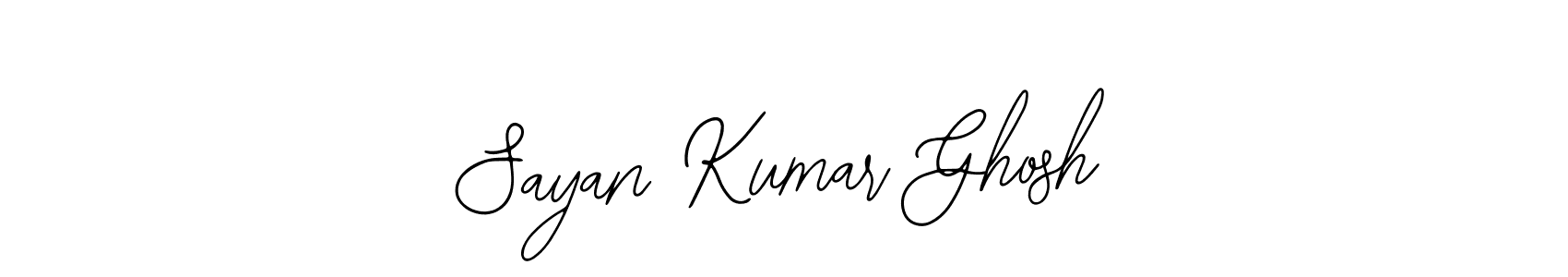 Similarly Bearetta-2O07w is the best handwritten signature design. Signature creator online .You can use it as an online autograph creator for name Sayan Kumar Ghosh. Sayan Kumar Ghosh signature style 12 images and pictures png